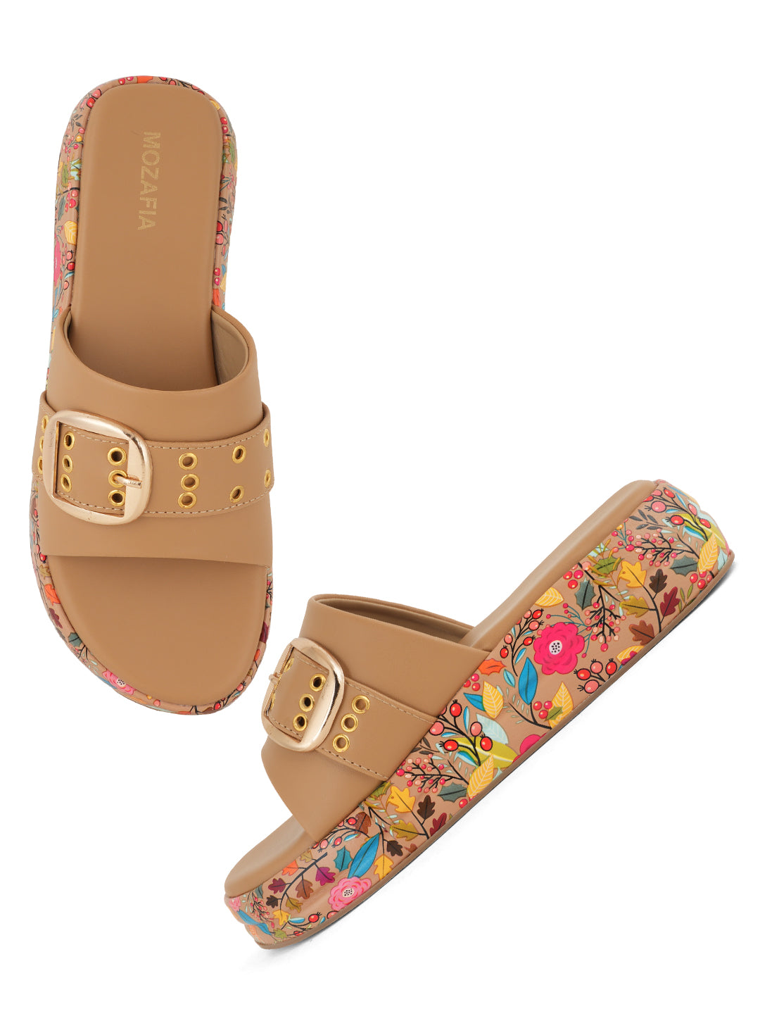 MOZAFIA Flats Sandals for Women