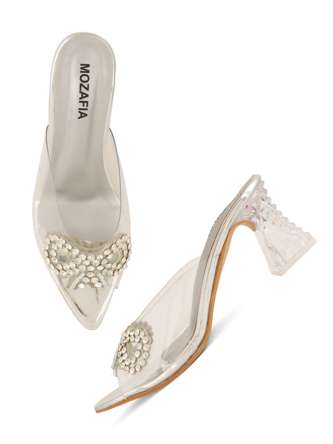 MOZAFIA Heels Sandals for Women