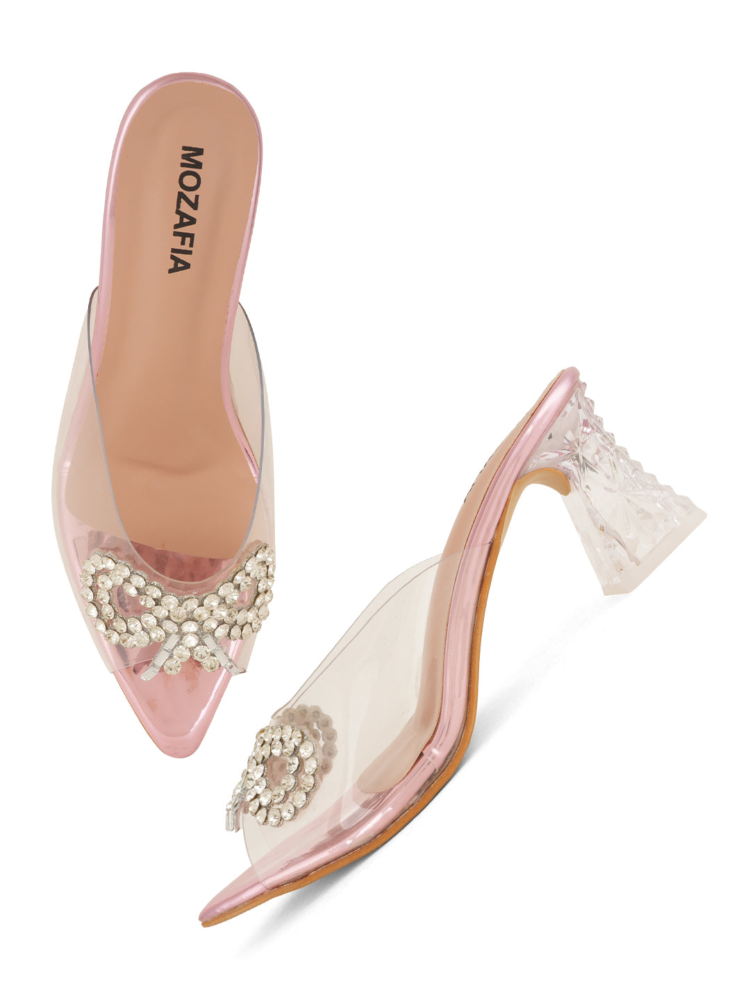MOZAFIA Heels Sandals for Women