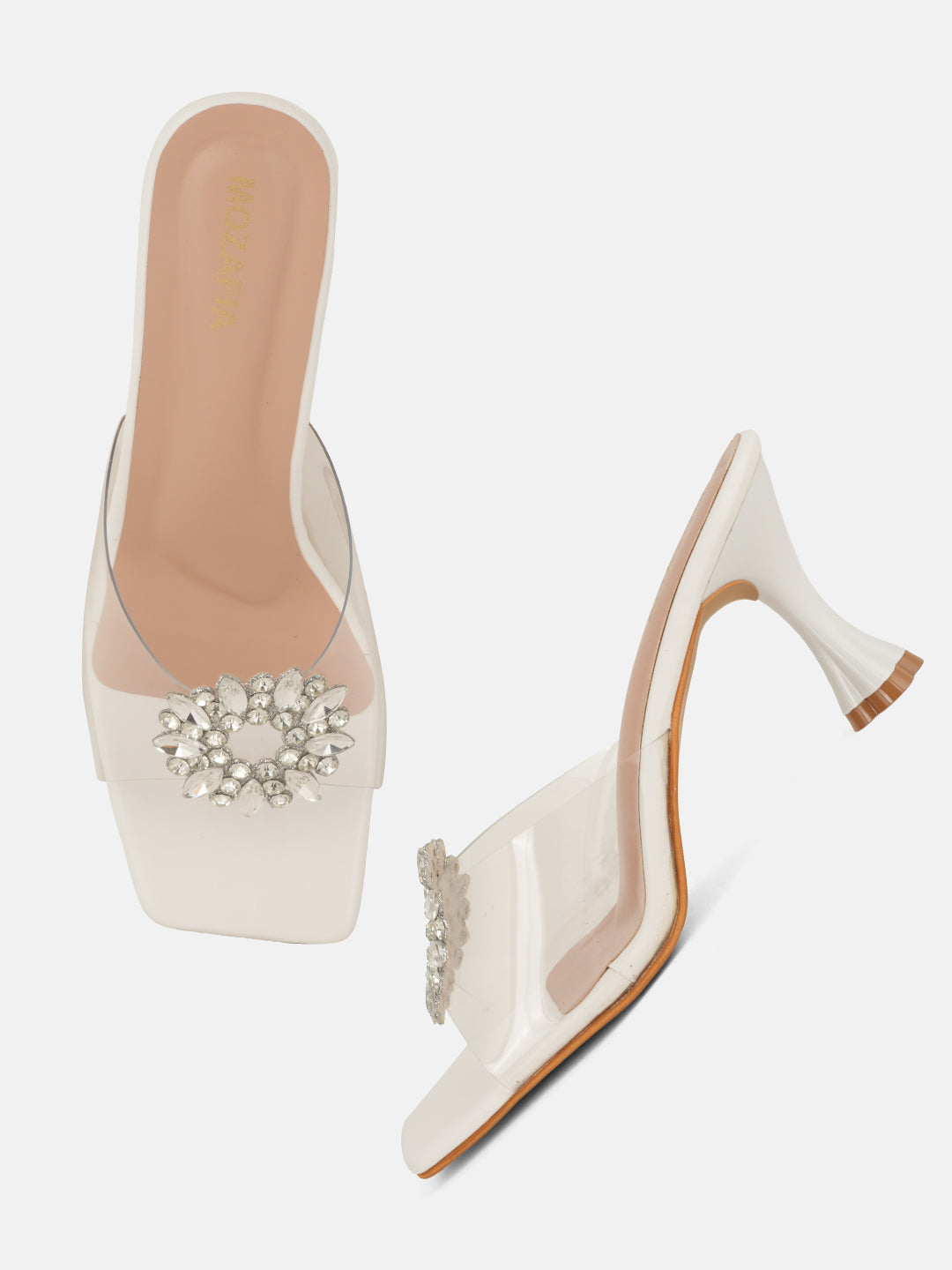 MOZAFIA Heels Sandals for Women