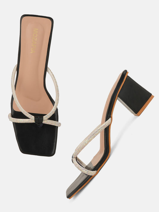 MOZAFIA Heels Sandals for Women
