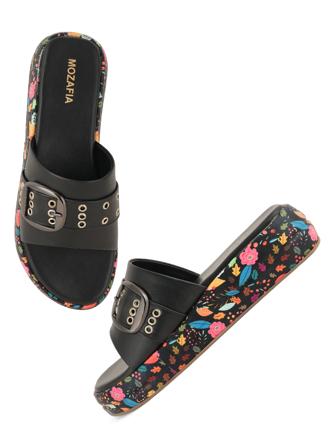 MOZAFIA Flats Sandals for Women