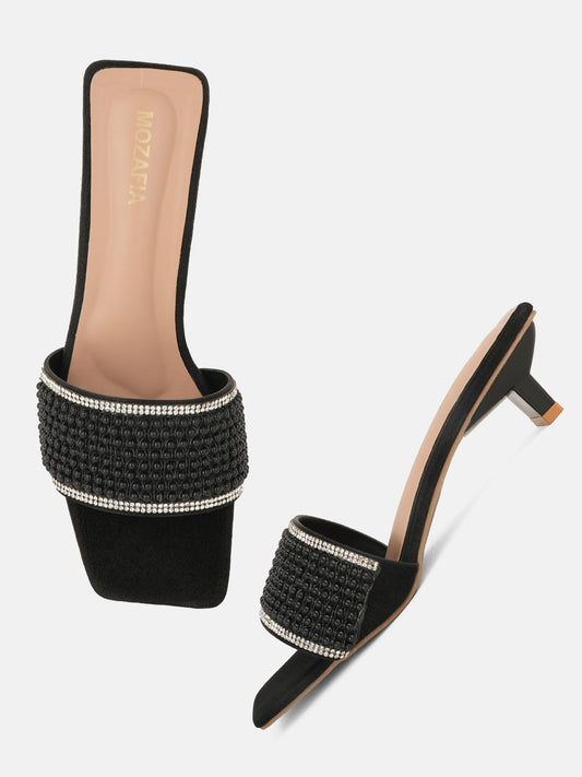 MOZAFIA Heels Sandals for Women