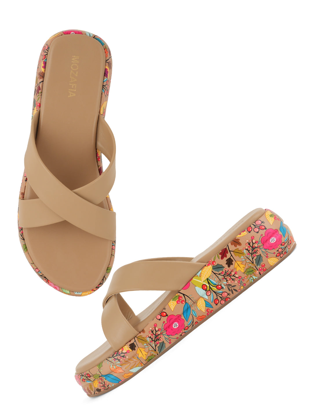 MOZAFIA Flats Sandals for Women