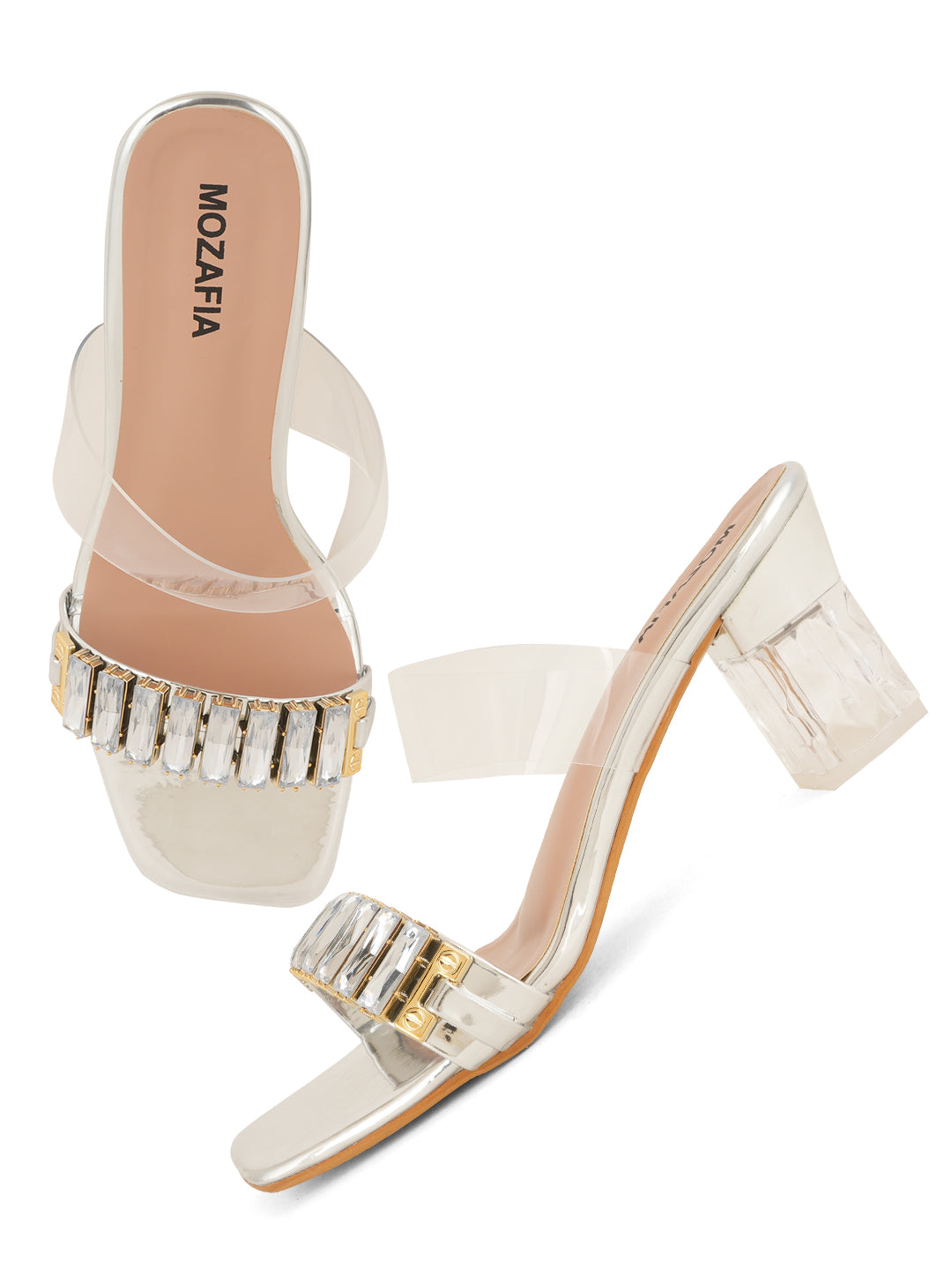 MOZAFIA Heels Sandals for Women