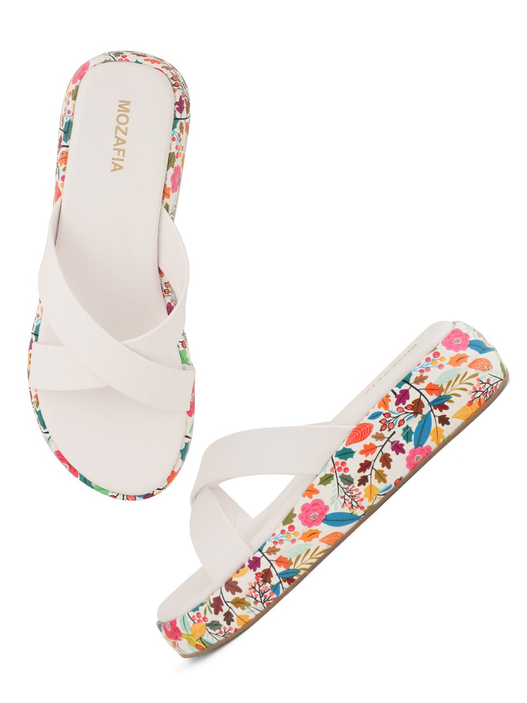 MOZAFIA Flats Sandals for Women
