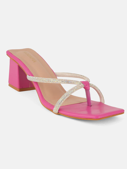 MOZAFIA Heels Sandals for Women