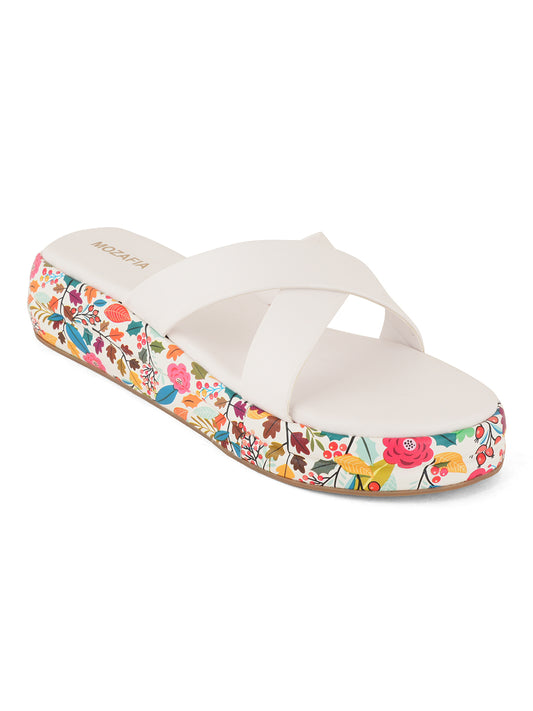 MOZAFIA Flats Sandals for Women