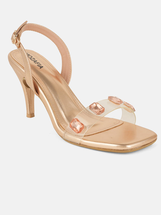 MOZAFIA Heels Sandals for Women