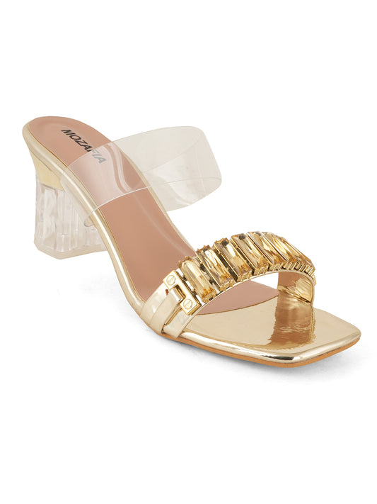 MOZAFIA Heels Sandals for Women