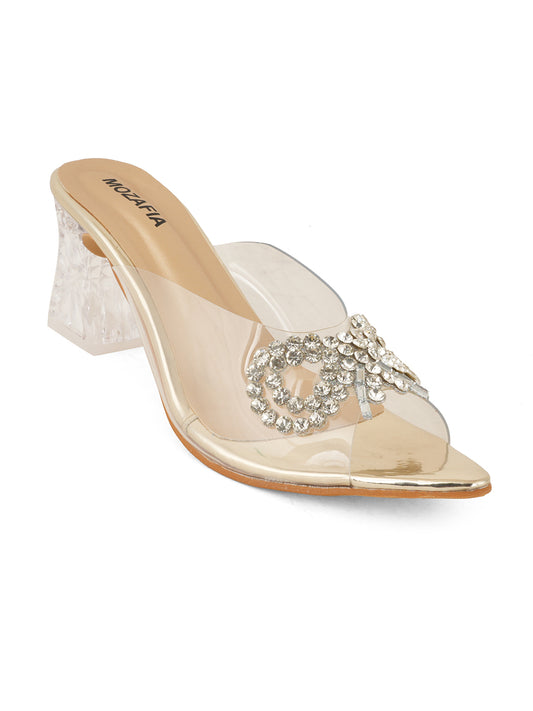 MOZAFIA Heels Sandals for Women