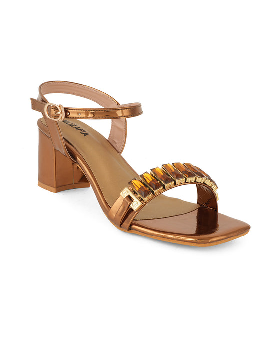 MOZAFIA Heels Sandals for Women
