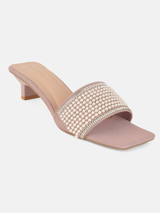 MOZAFIA Heels Sandals for Women