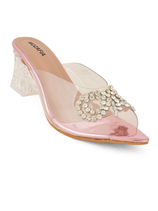 MOZAFIA Heels Sandals for Women