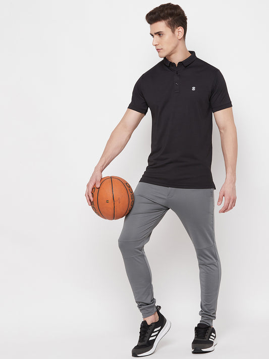 Mozafia Polo Neck Sports Tshirts For Men