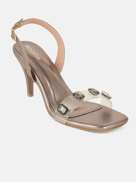 MOZAFIA Heels Sandals for Women