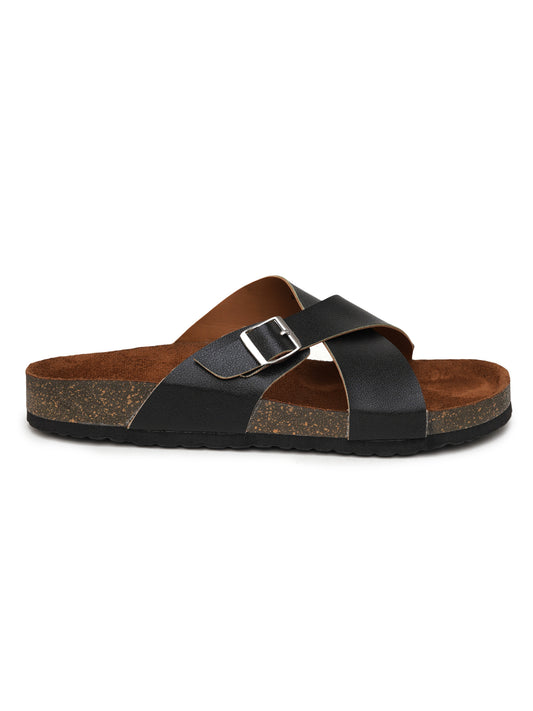 Women's Flats Black Sandals