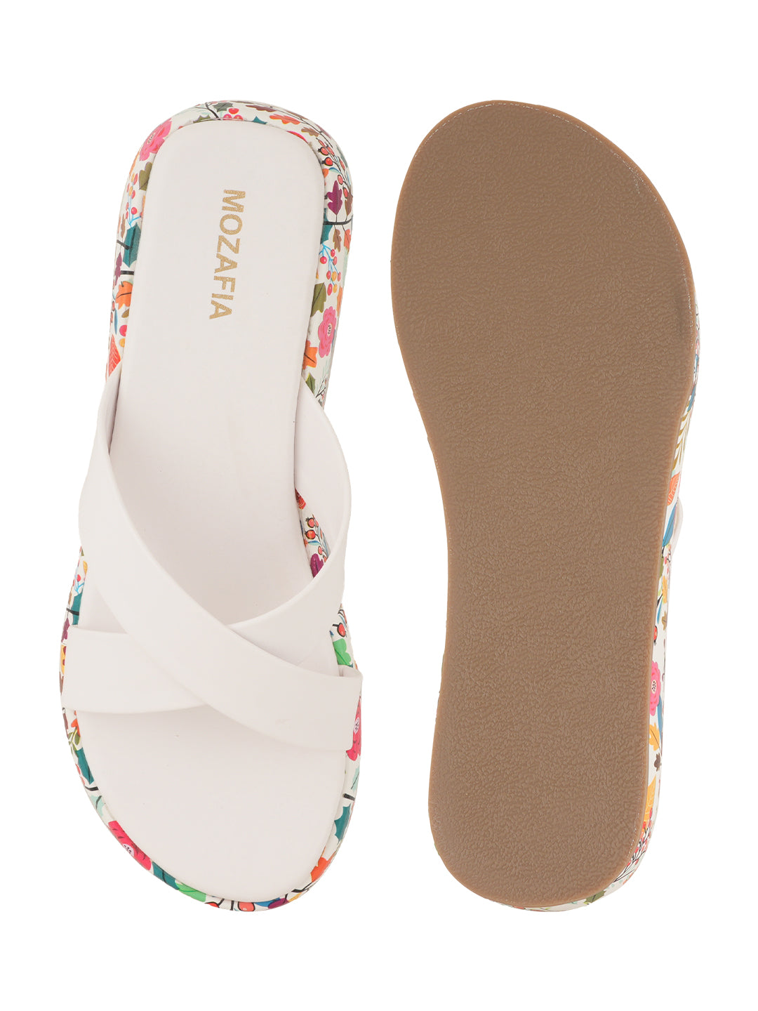 MOZAFIA Flats Sandals for Women