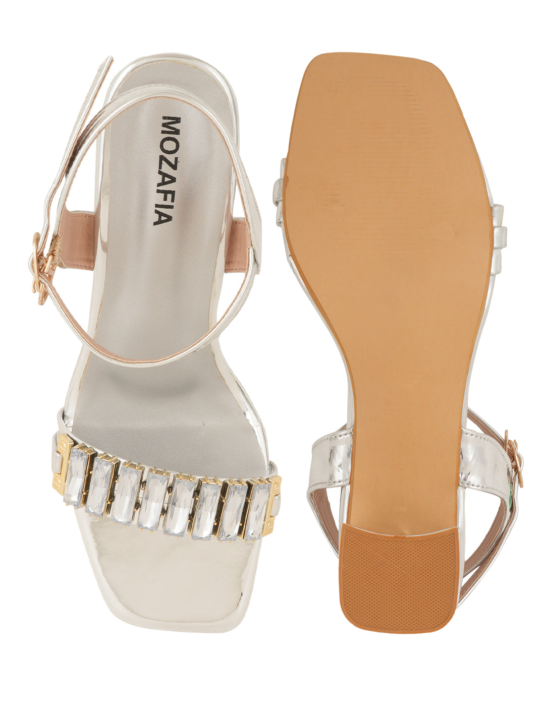 MOZAFIA Heels Sandals for Women
