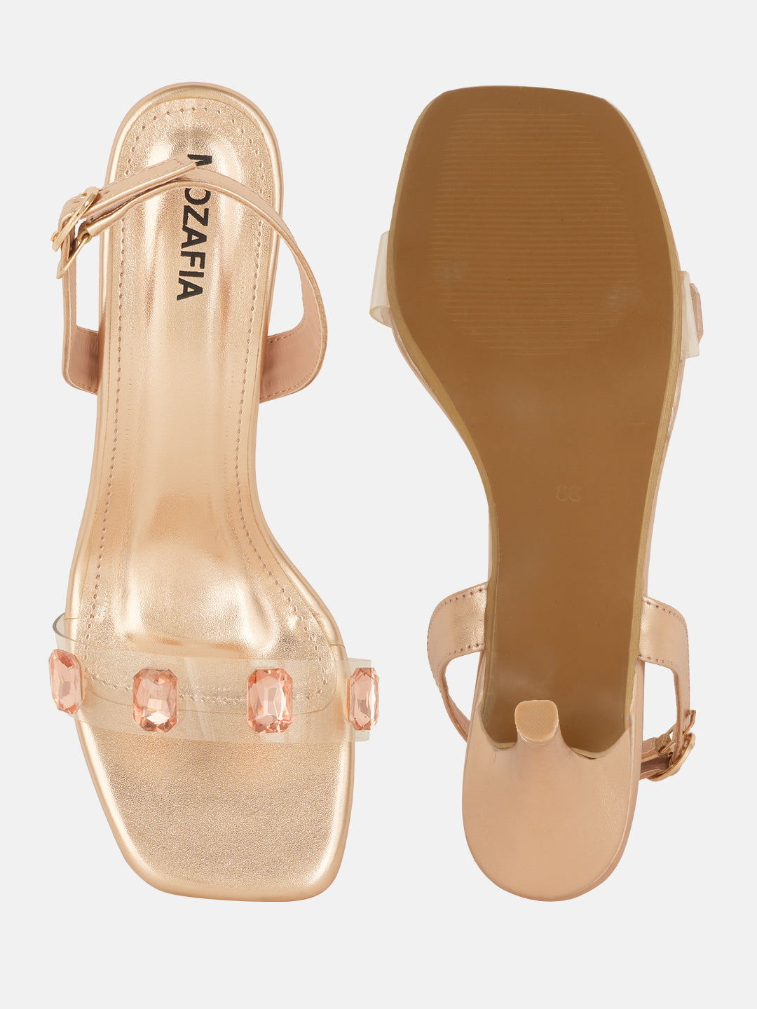 MOZAFIA Heels Sandals for Women