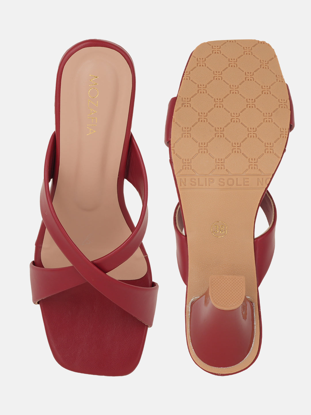 MOZAFIA Heels Sandals for Women
