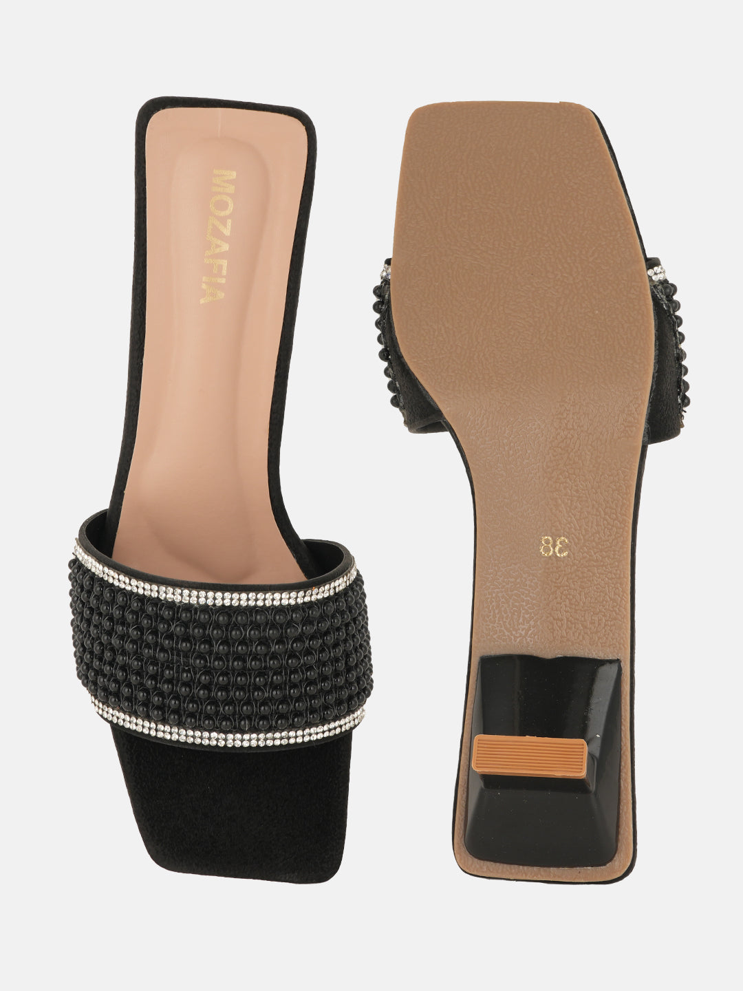 MOZAFIA Heels Sandals for Women