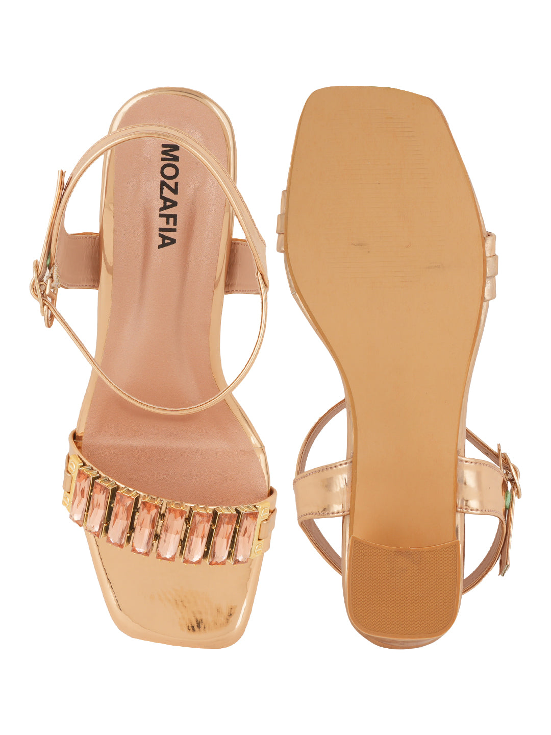 MOZAFIA Heels Sandals for Women