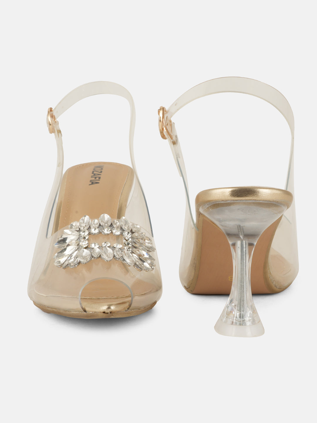 MOZAFIA Heels Sandals for Women