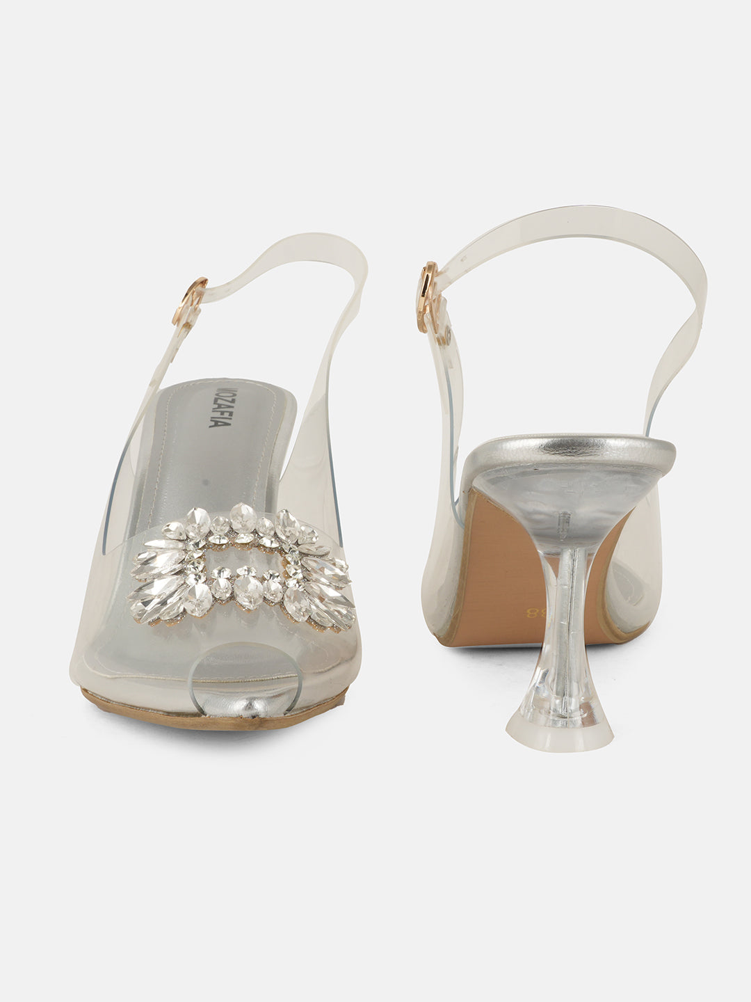 MOZAFIA Heels Sandals for Women