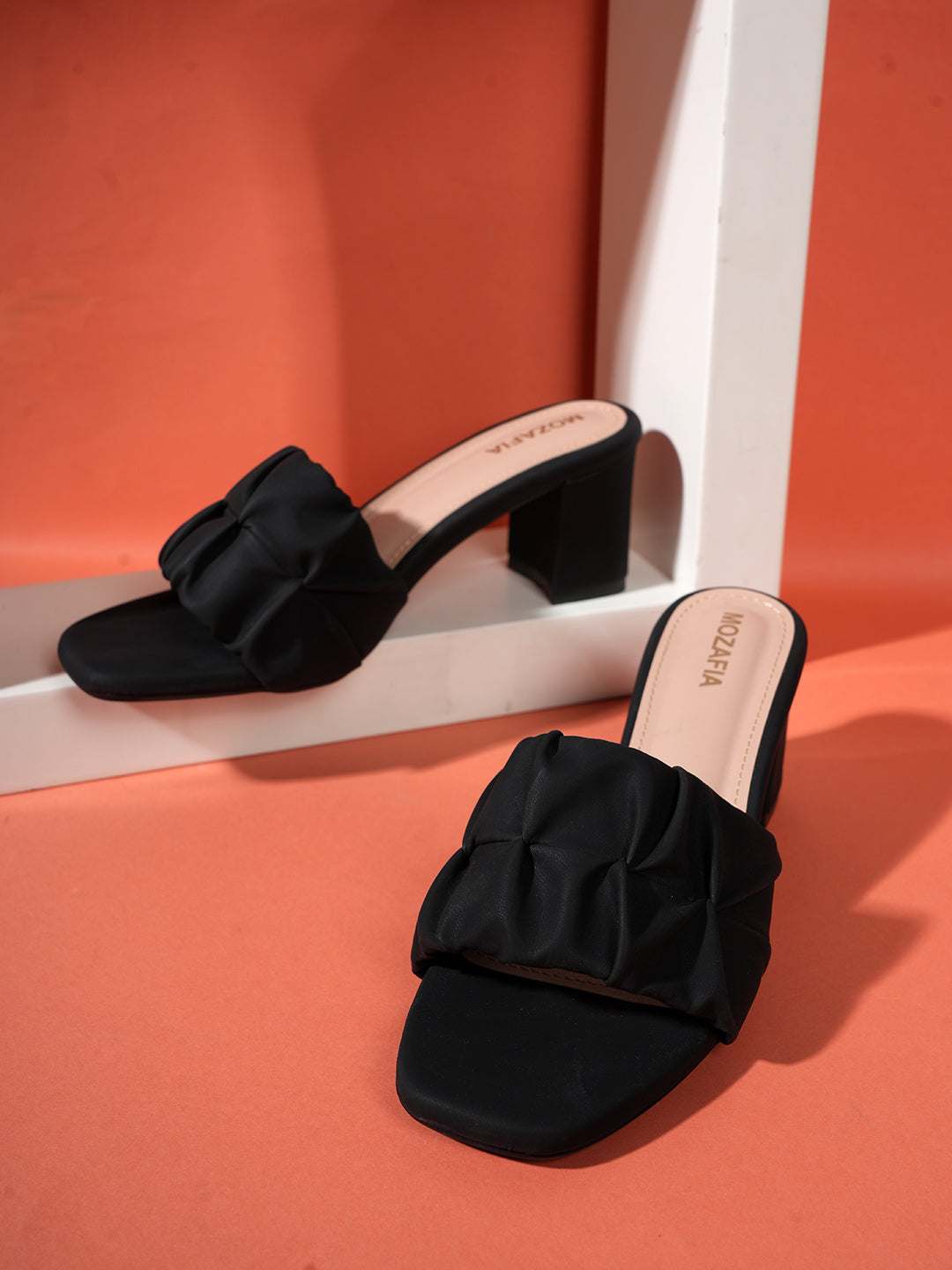 MOZAFIA Heels Sandals for Women