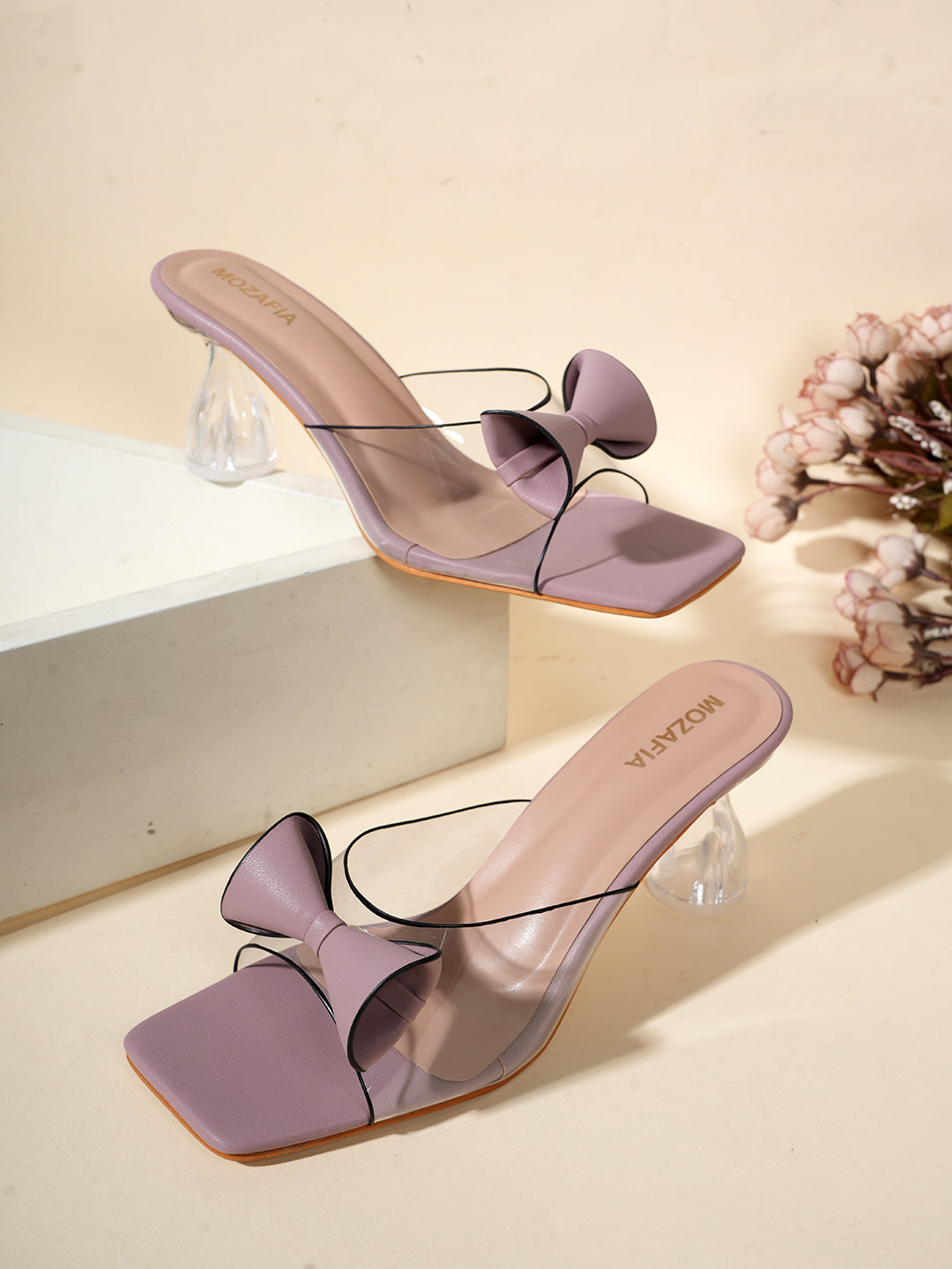 MOZAFIA Heels Sandals for Women