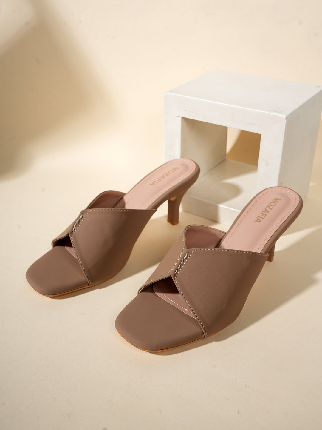 MOZAFIA Heels Sandals for Women