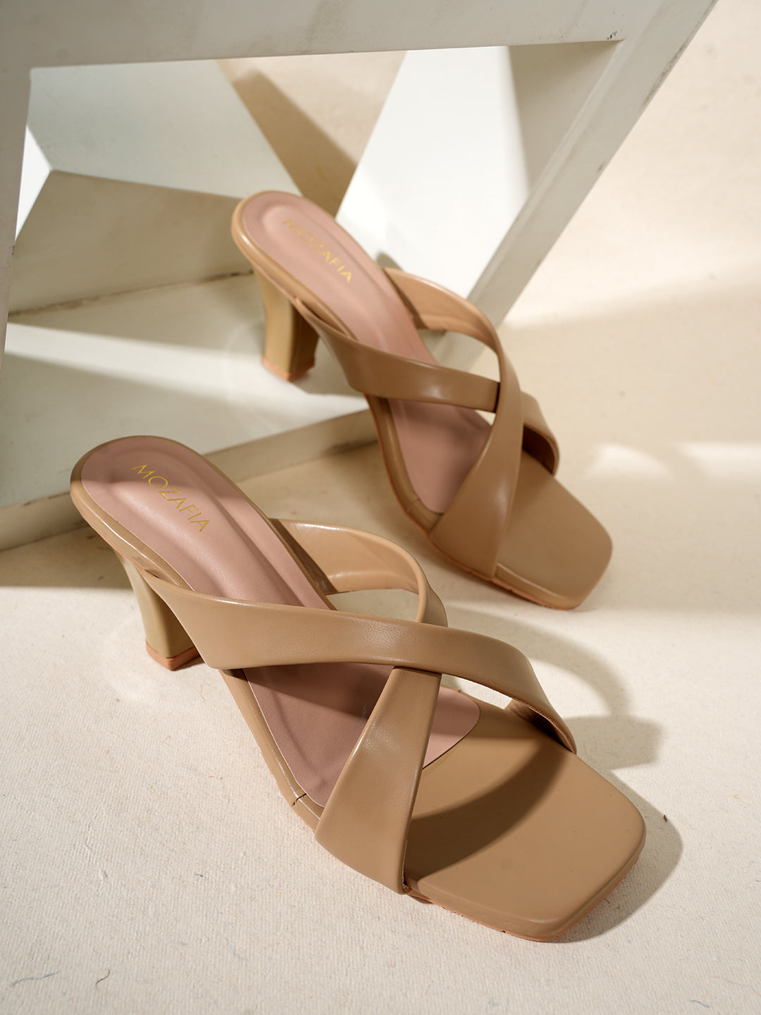 MOZAFIA Heels Sandals for Women