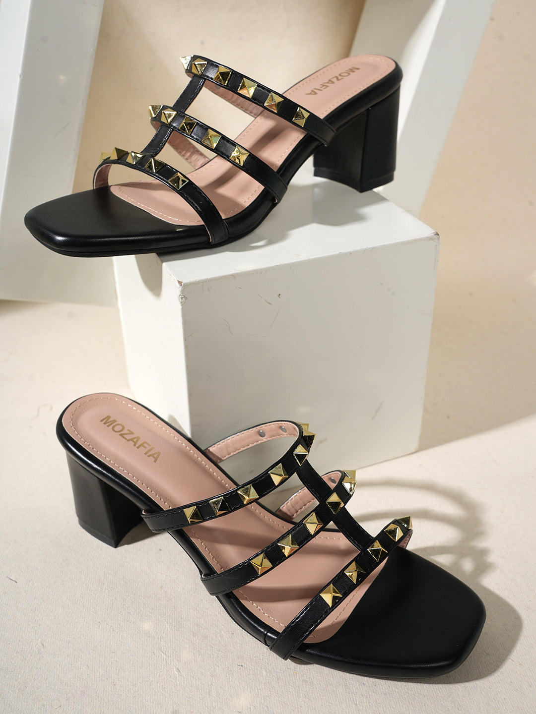 MOZAFIA Heels Sandals for Women