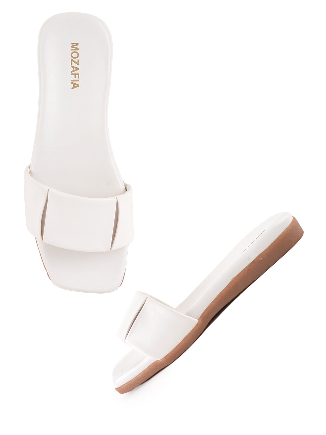 MOZAFIA Flats Sandals for Women