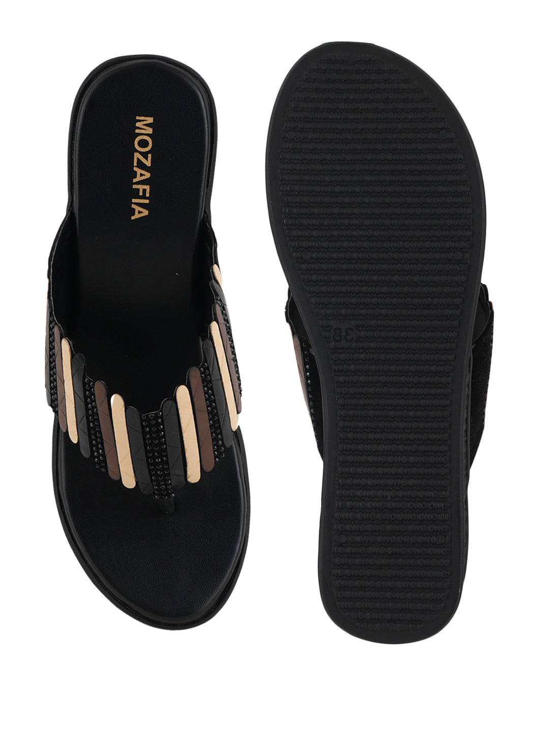 MOZAFIA Flats Sandals for Women