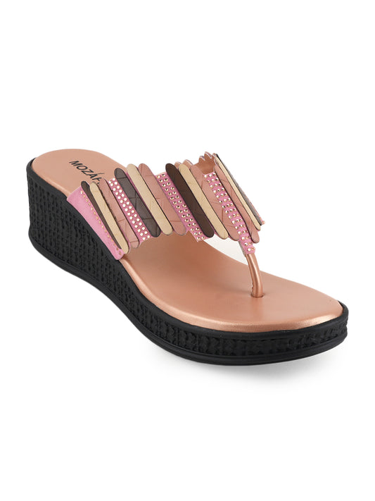 MOZAFIA Flats Sandals for Women