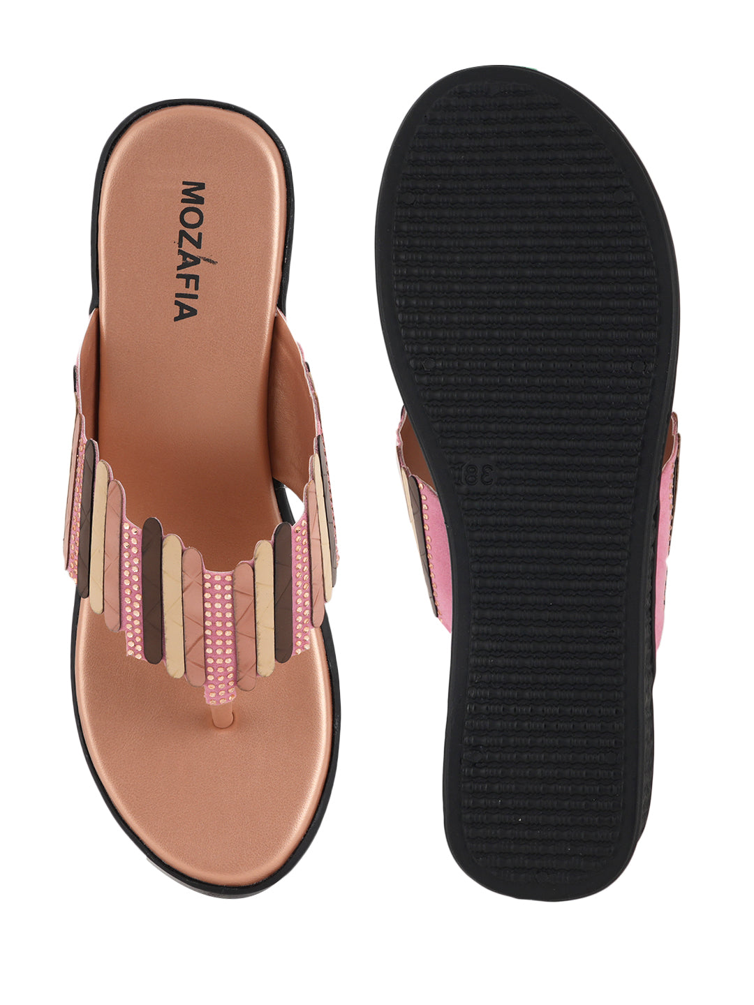 MOZAFIA Flats Sandals for Women
