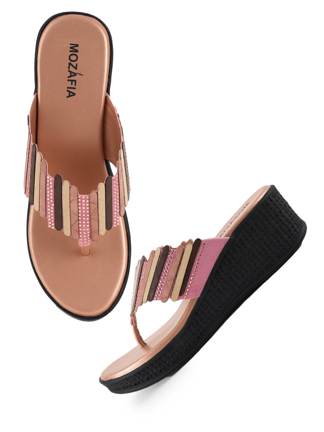 MOZAFIA Flats Sandals for Women
