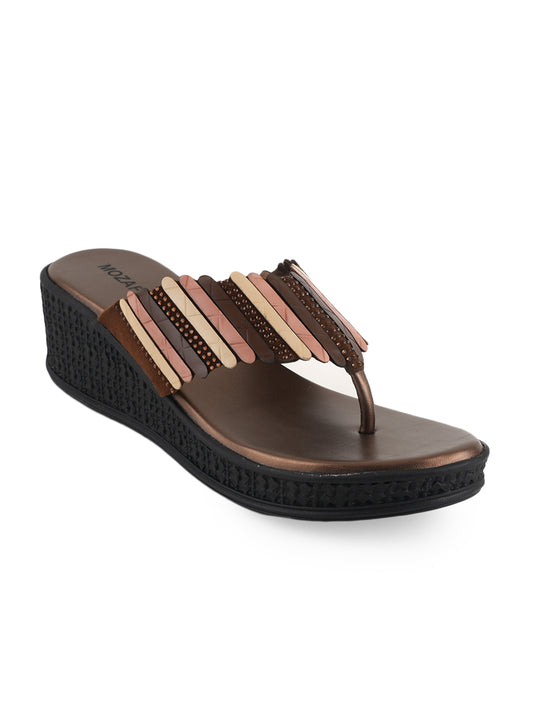 MOZAFIA Flats Sandals for Women