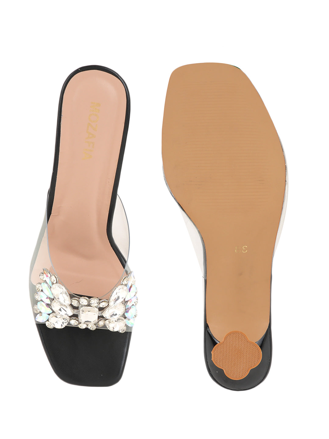 MOZAFIA Heels Sandals for Women