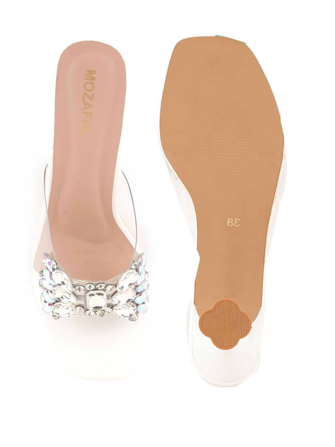 MOZAFIA Heels Sandals for Women