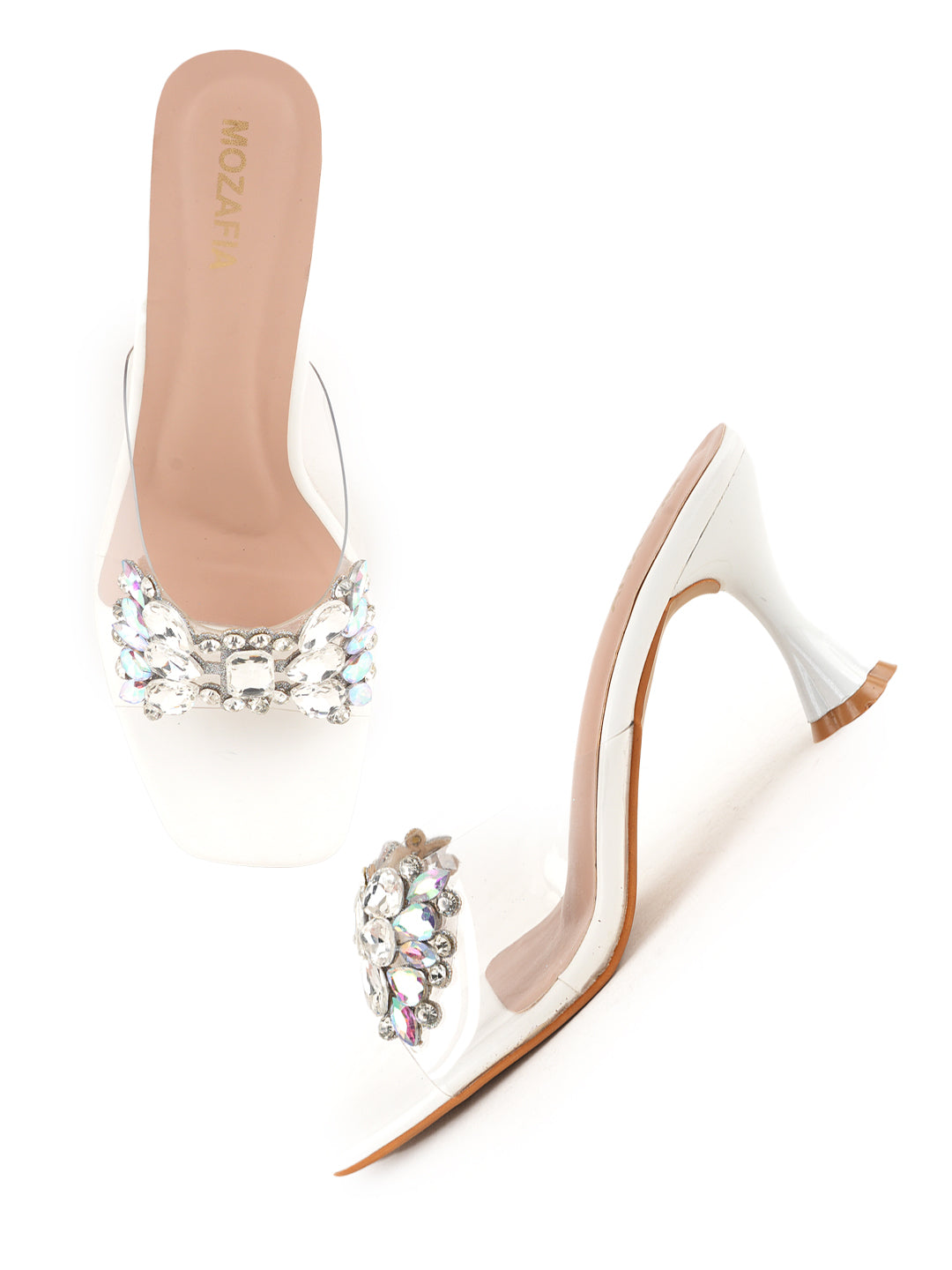 MOZAFIA Heels Sandals for Women
