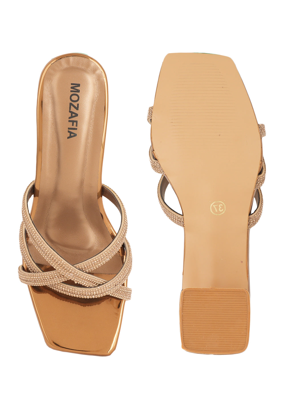MOZAFIA Heels Sandals for Women