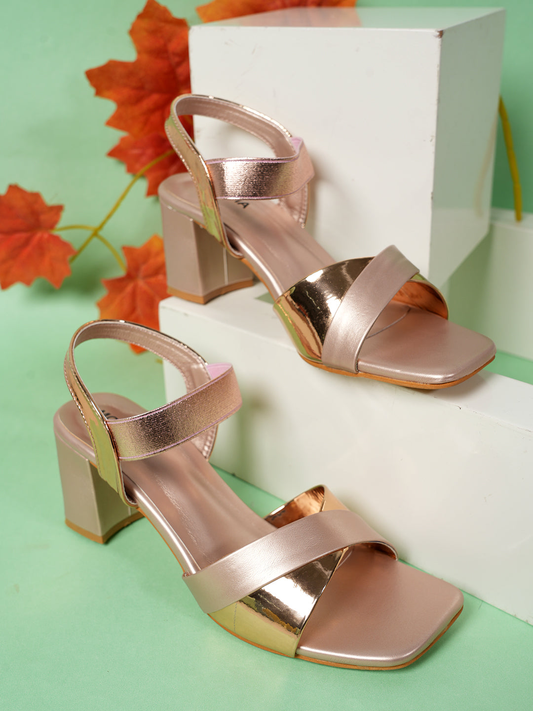 MOZAFIA Heels Sandals for Women