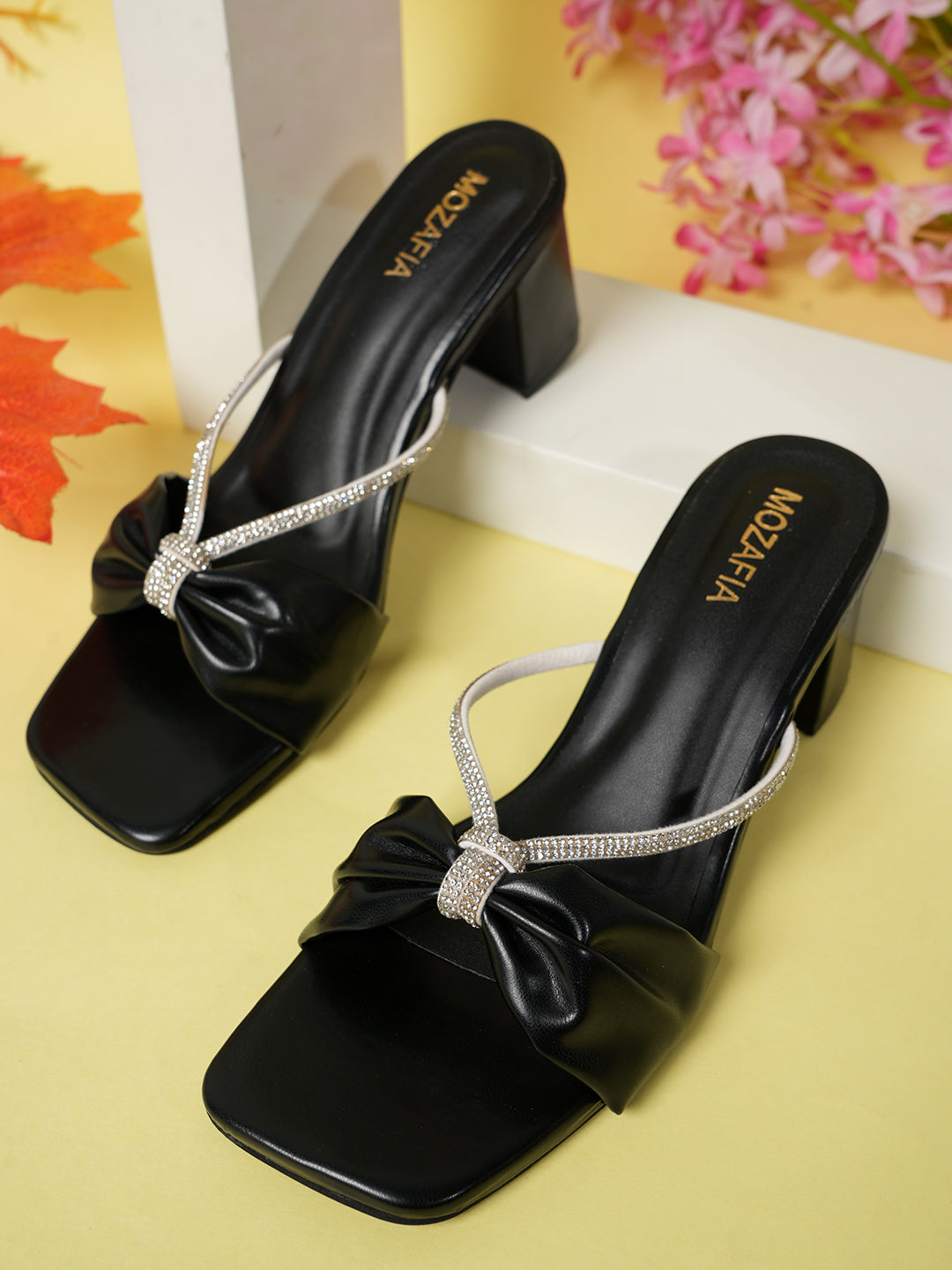 MOZAFIA Heels Sandals for Women