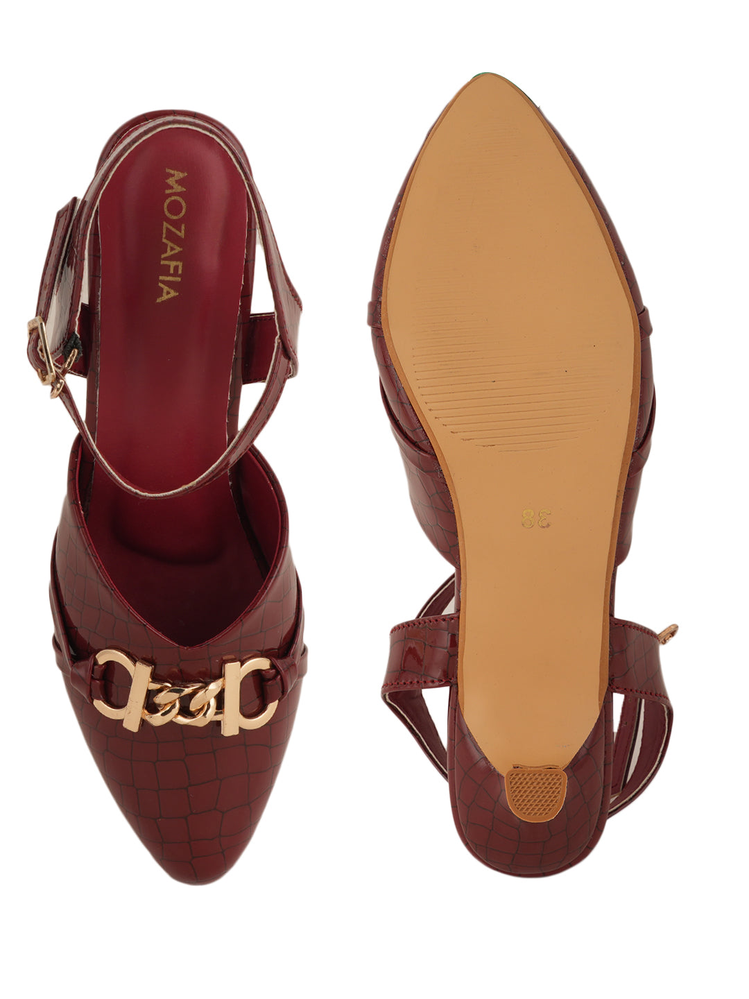 MOZAFIA Heels Sandals for Women