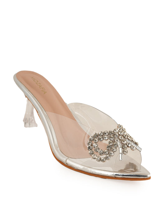 MOZAFIA Heels Sandals for Women