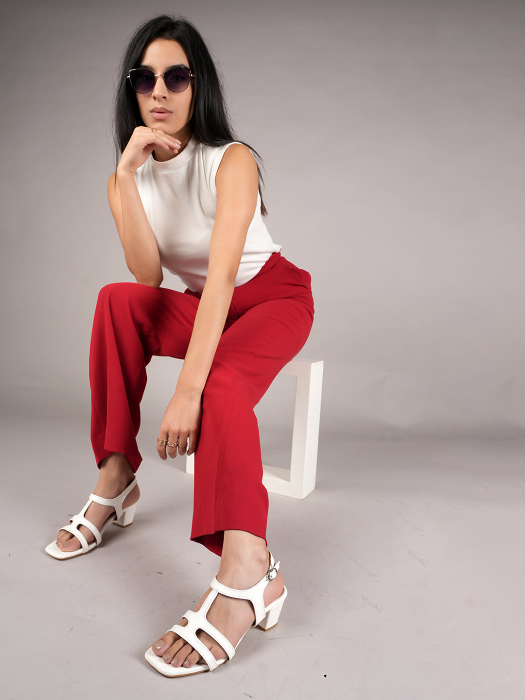 MOZAFIA Heels Sandals for Women