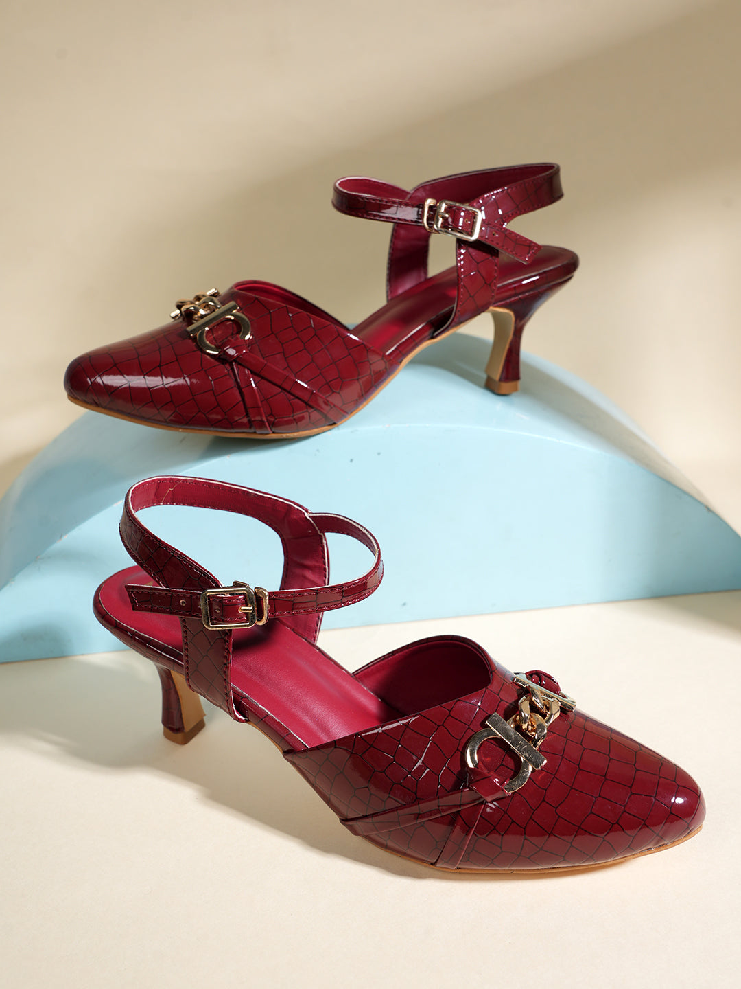 MOZAFIA Heels Sandals for Women